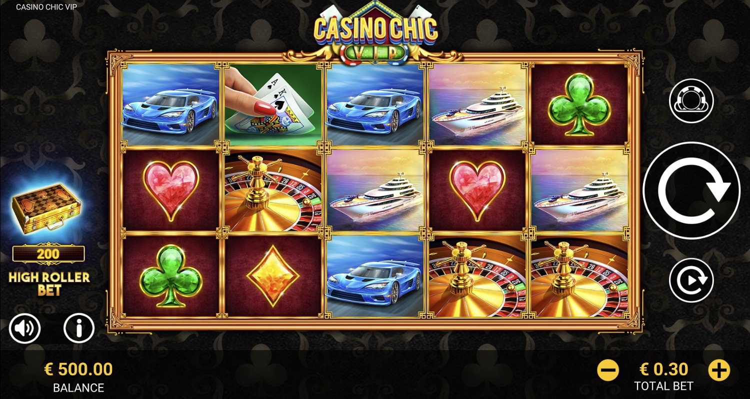 Casino Chic VIP Slot Gameplay