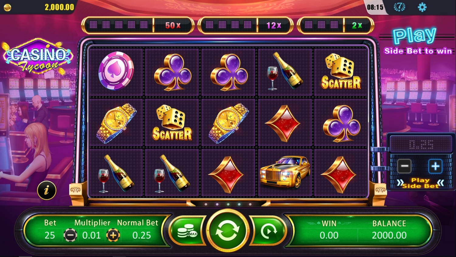 Casino Tycoon Slot Gameplay