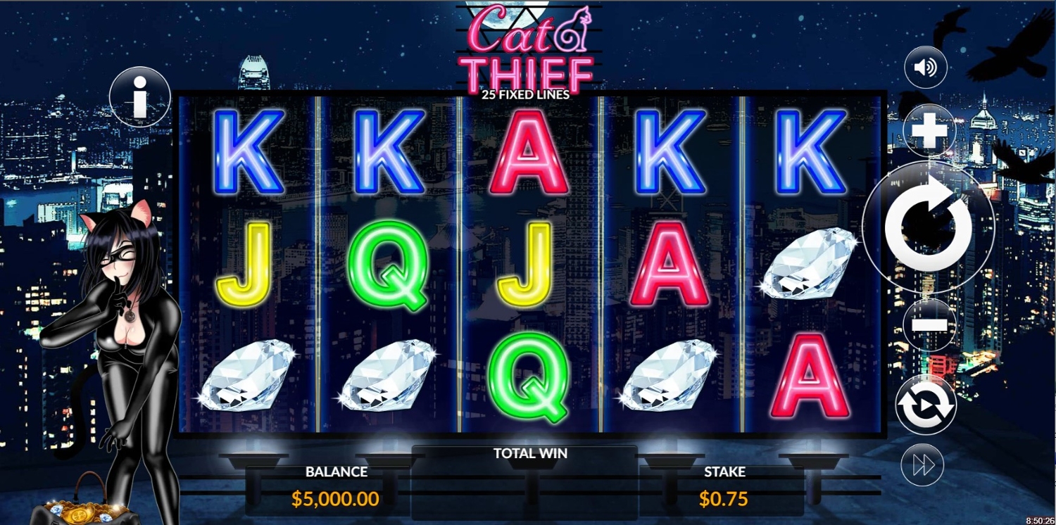 Cat Thief Slot Gameplay