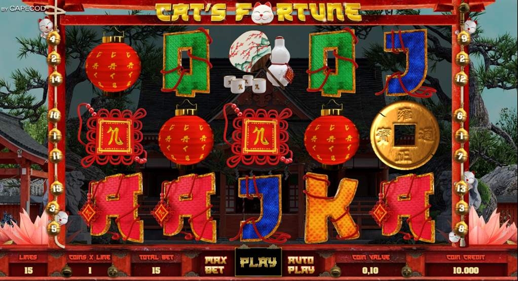 Cat's Fortune Slot Gameplay
