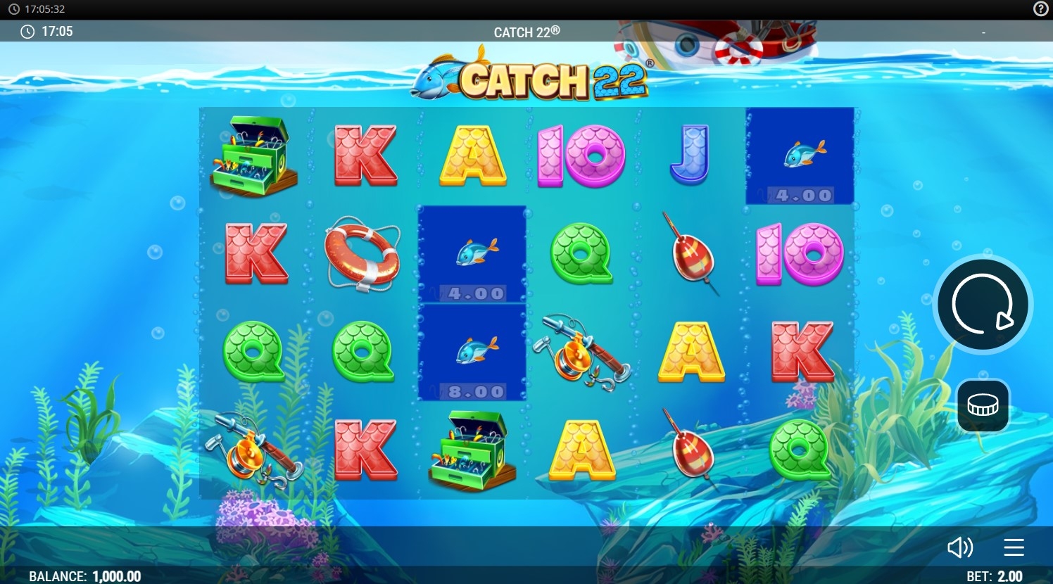 Catch 22 Slot Gameplay