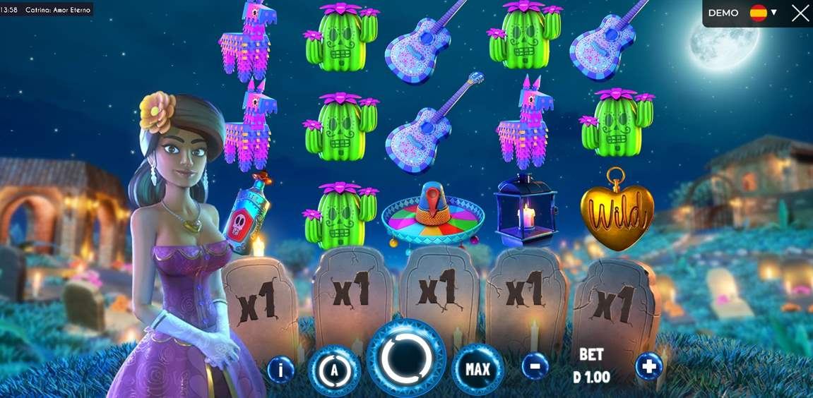 Catrina: Amor Eterno Slot Gameplay