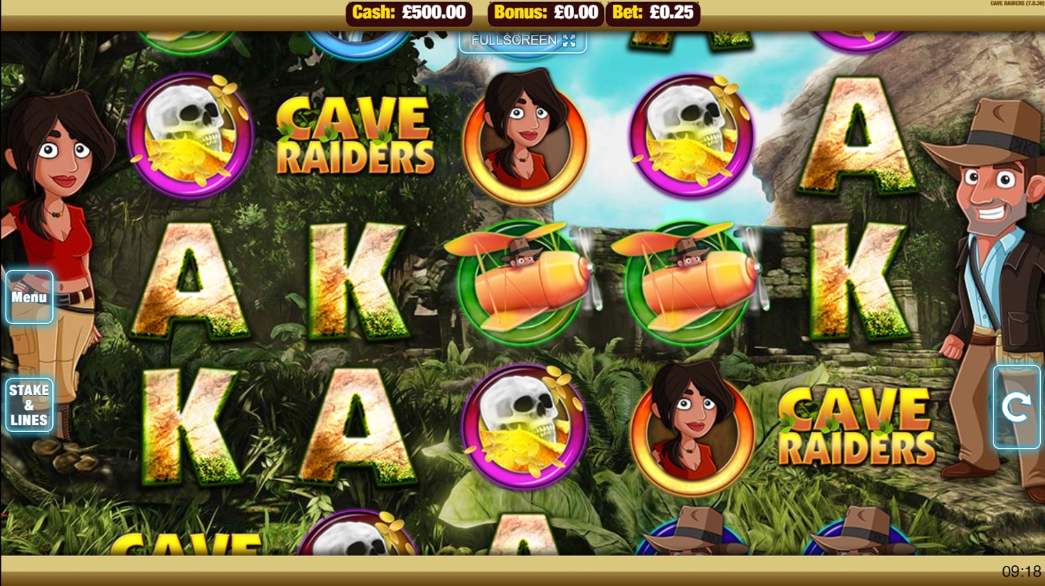 Cave Raiders Slot Gameplay