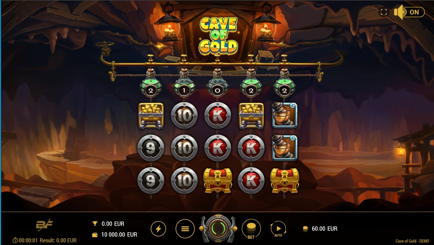 Cave of Gold Slot Gameplay