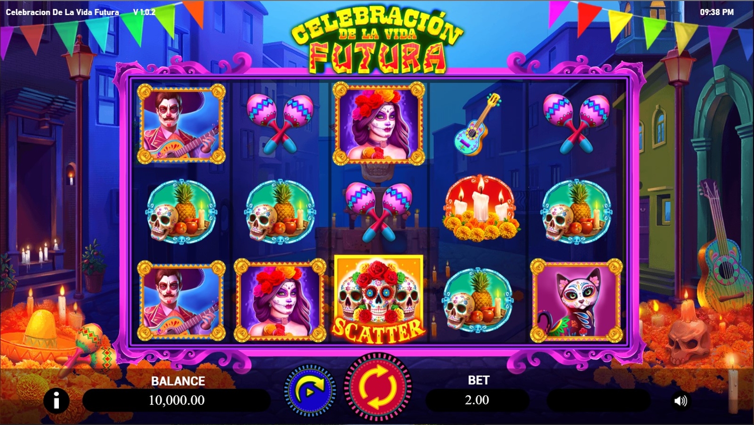 Celebracion de la Vida Futura Slot Gameplay