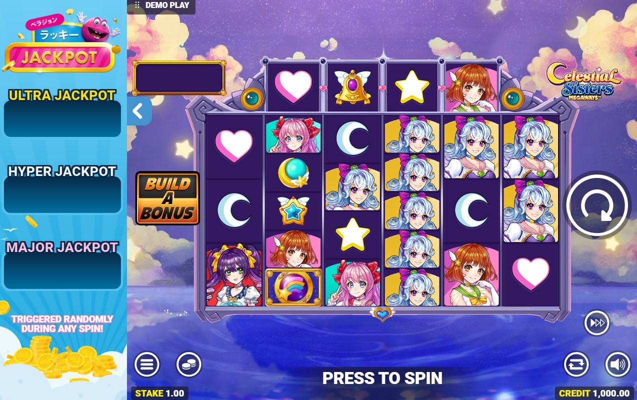 Celestial Sisters Megaways Slot Gameplay