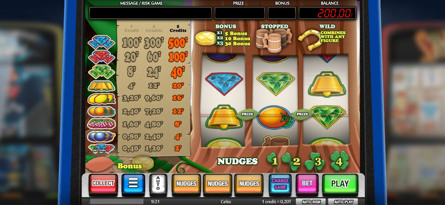 Celtic Slot Gameplay