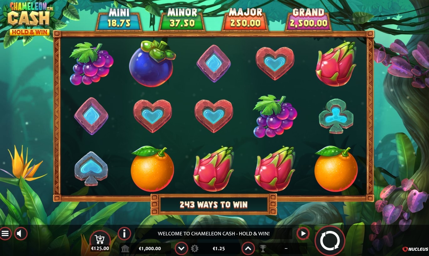 Chameleon Cash Slot Gameplay