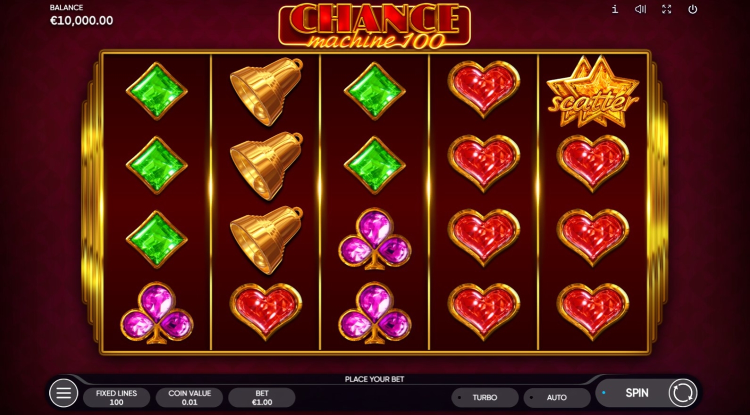 Chance Machine 100 Slot Gameplay