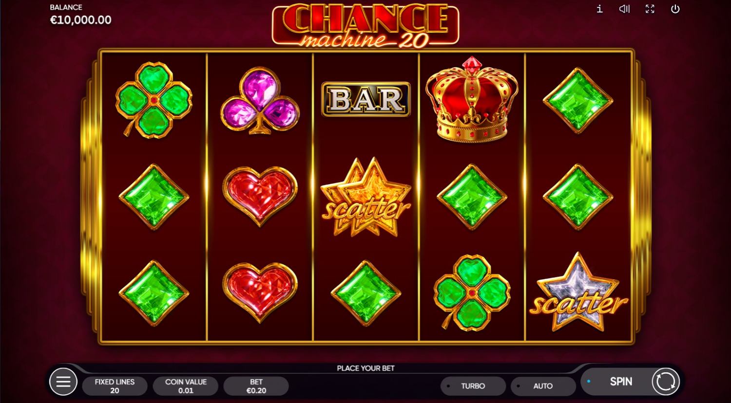 Chance Machine 20 Slot Gameplay