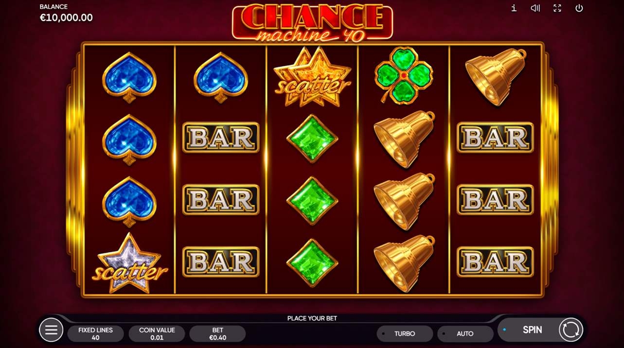 Chance Machine 40 Slot Gameplay