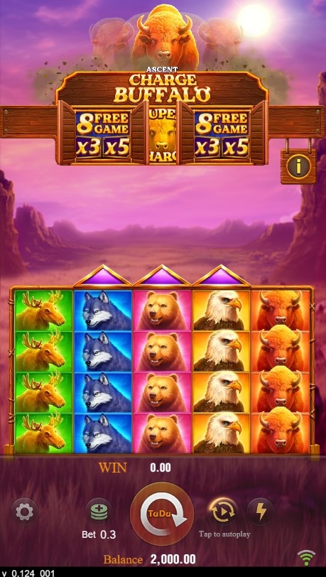 Charge Buffalo: Ascent Slot Gameplay