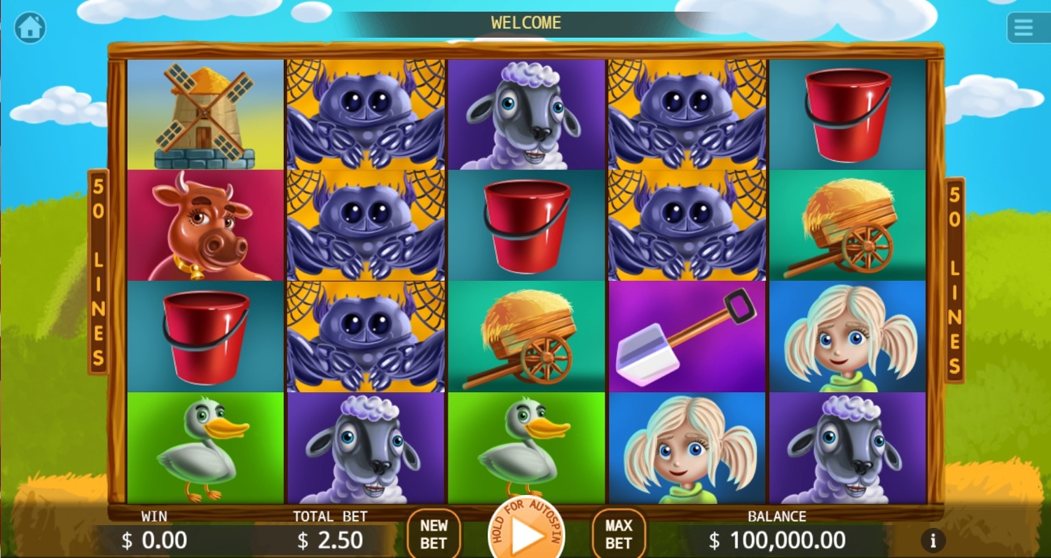 Charlotte's Web Slot Gameplay