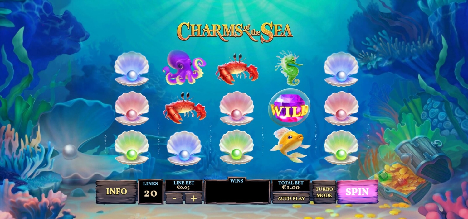 Charms of the Sea Slot Gameplay