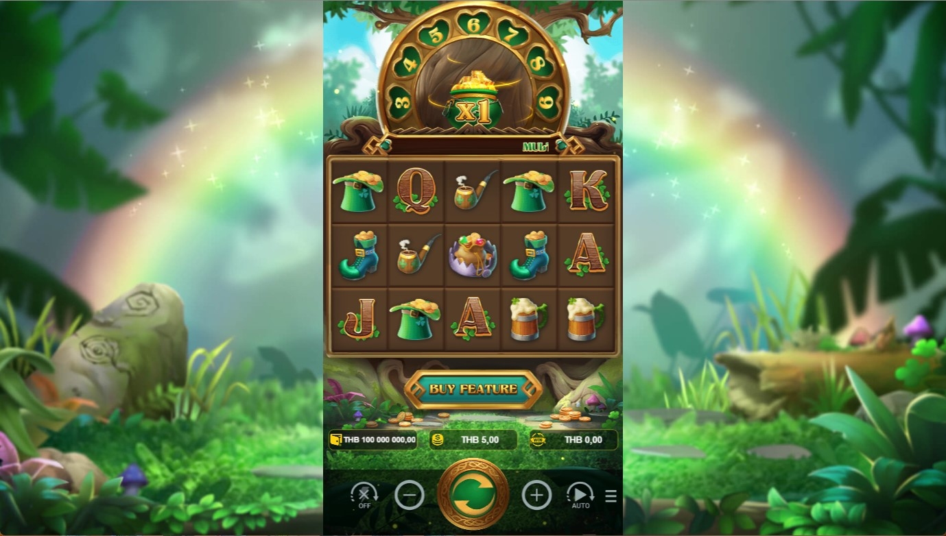 Chasin' Leprechaun Coins Slot Gameplay