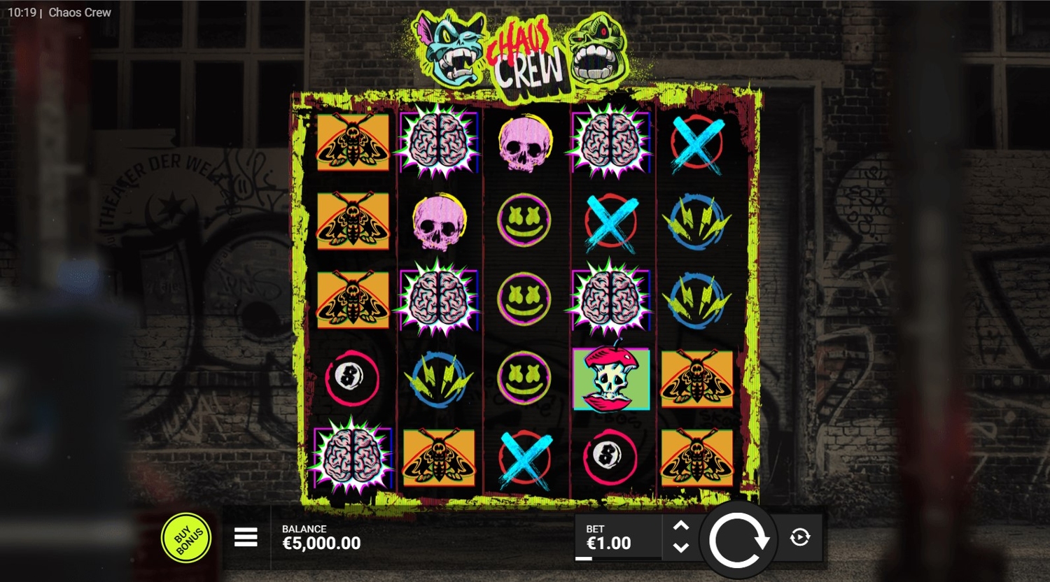 Chaos Crew Slot Gameplay
