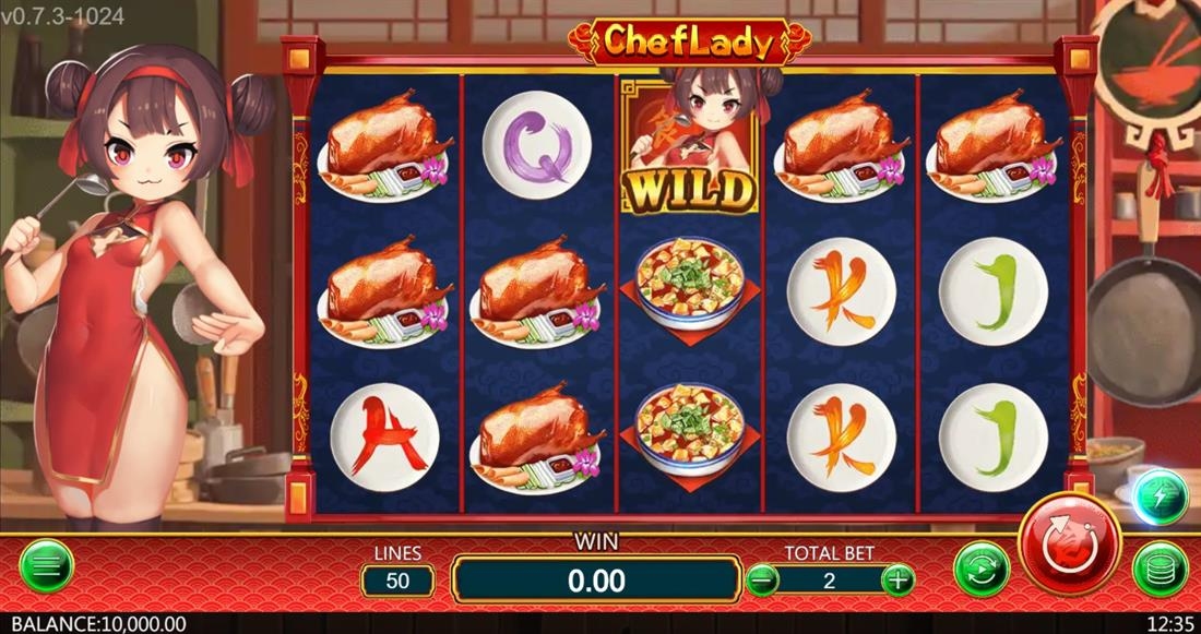 Chef Lady Slot Gameplay
