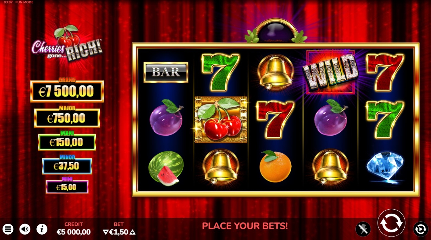 Cherries Gone Rich Slot Gameplay