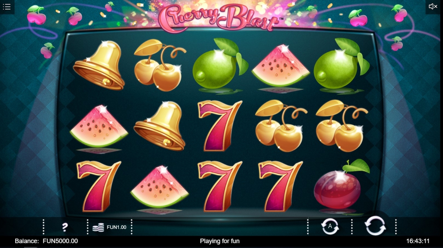 Cherry Blast Slot Gameplay