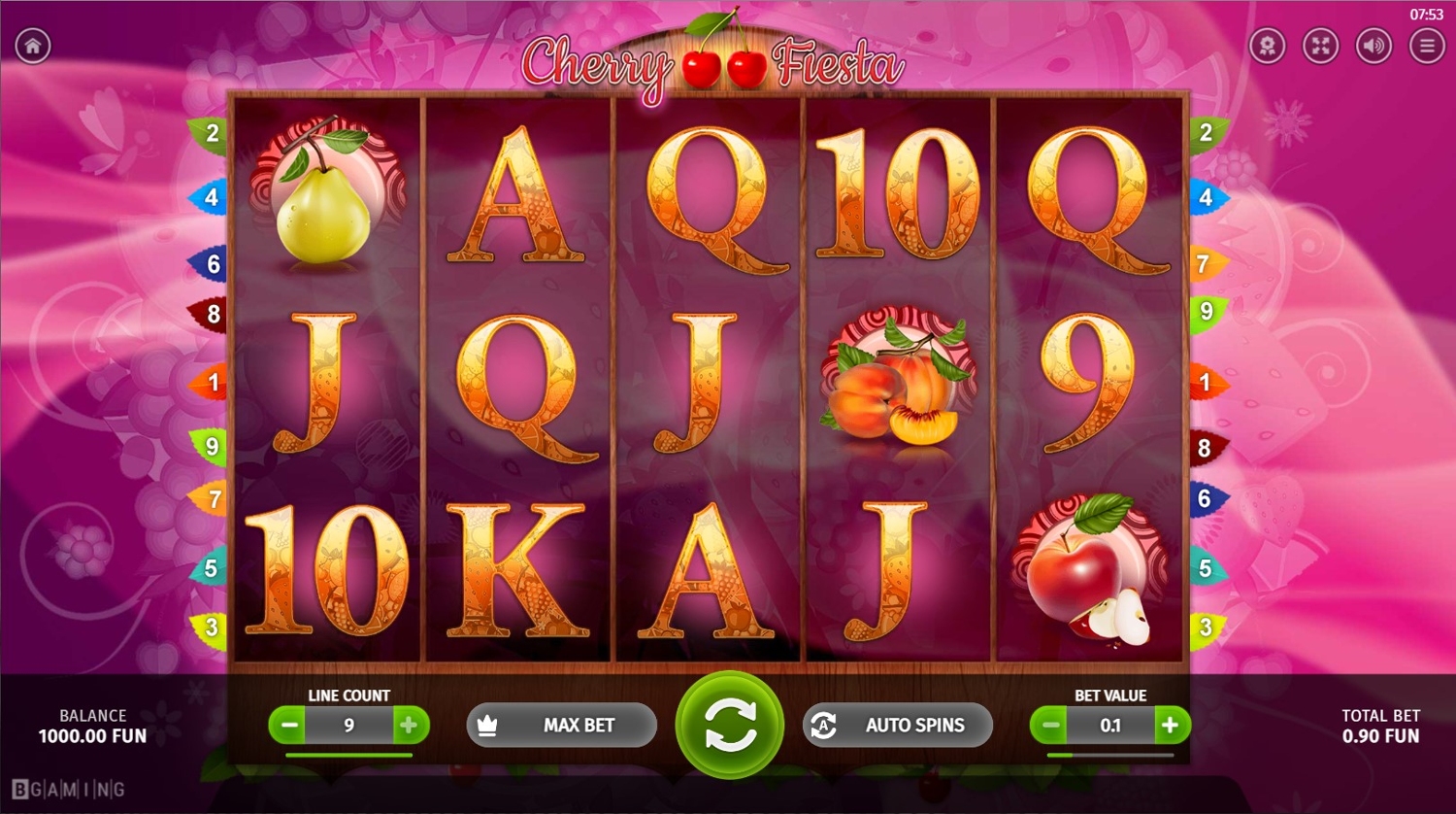 Cherry Fiesta Slot Gameplay