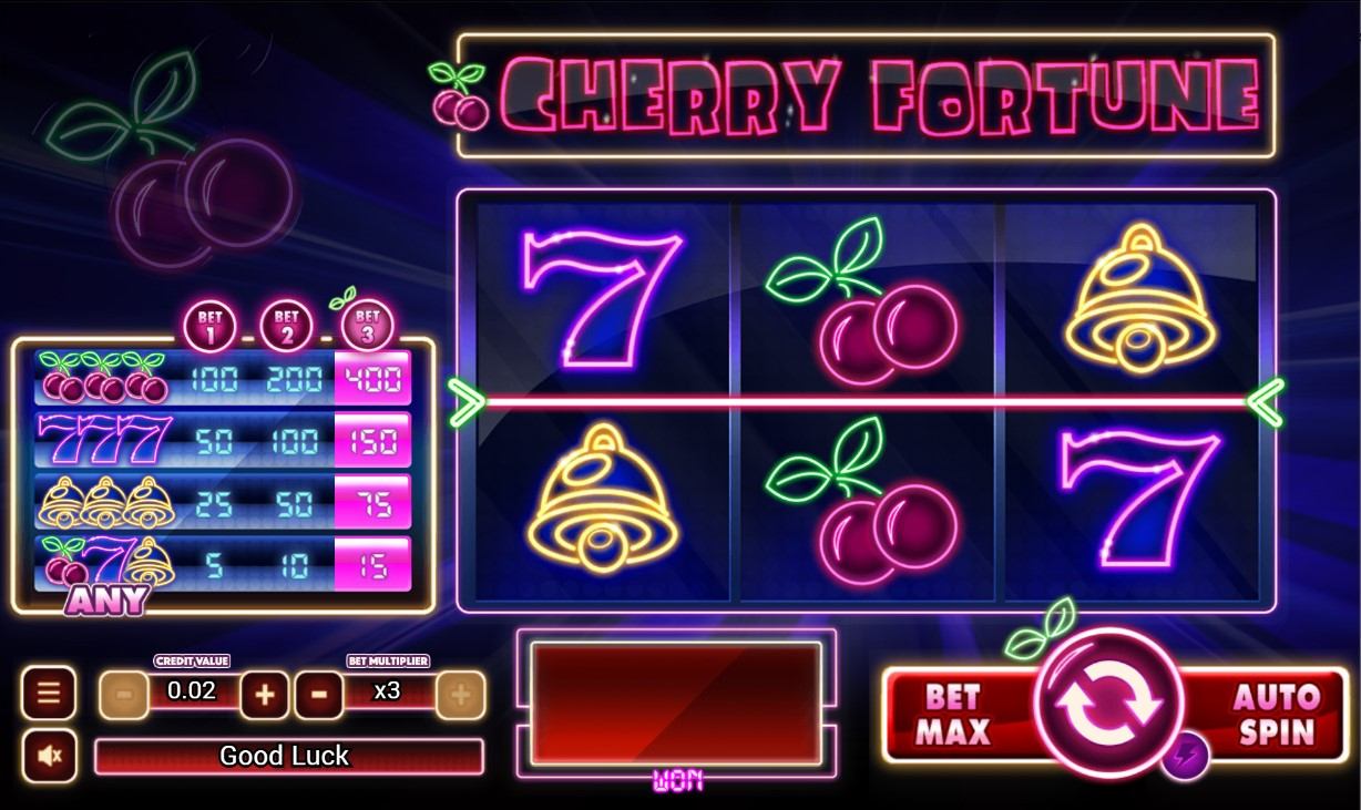 Cherry Fortune Slot Gameplay