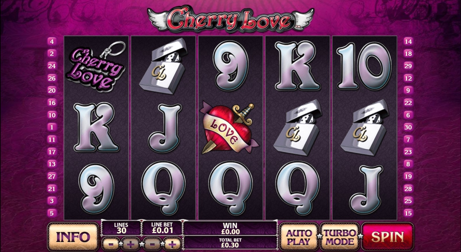 Cherry Love Slot Gameplay