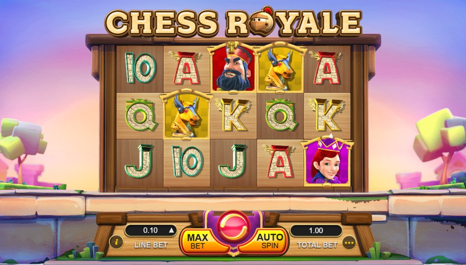 Chess Royal Slot Gameplay