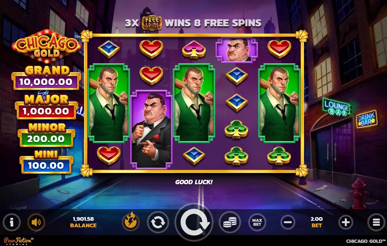 Chicago Gold Slot Gameplay