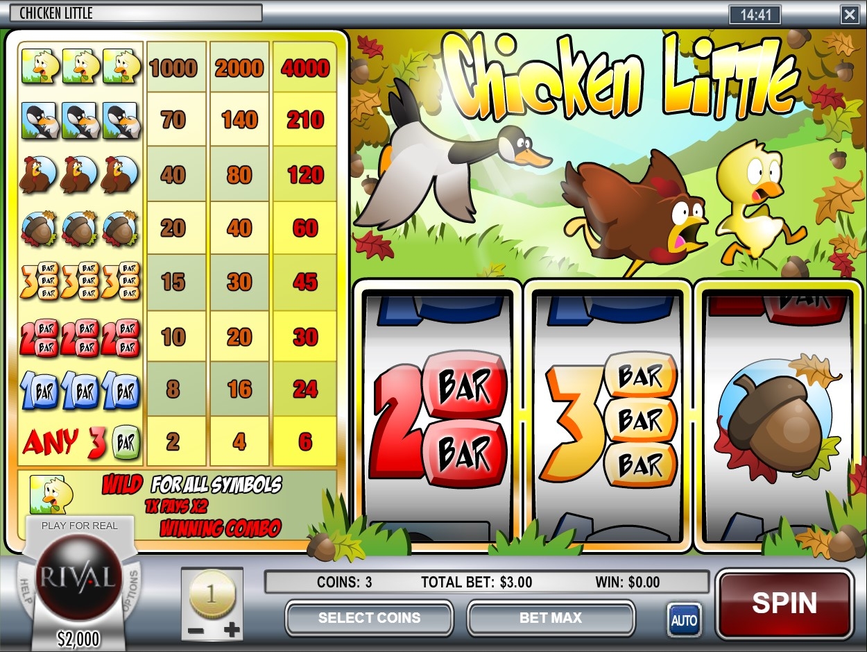 Chicken Little Slot Gameplay
