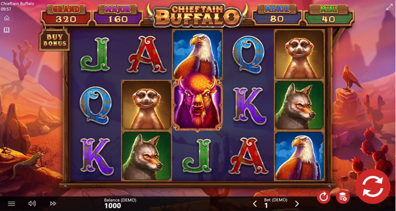 Chieftain Buffalo Slot Gameplay