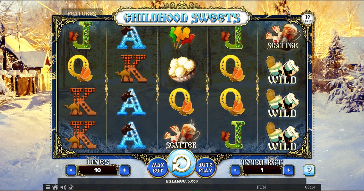 Childhood Sweets Slot Gameplay