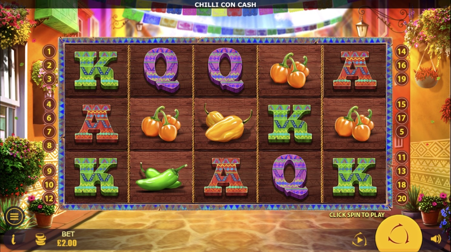 Chilli Con Cash Slot Gameplay