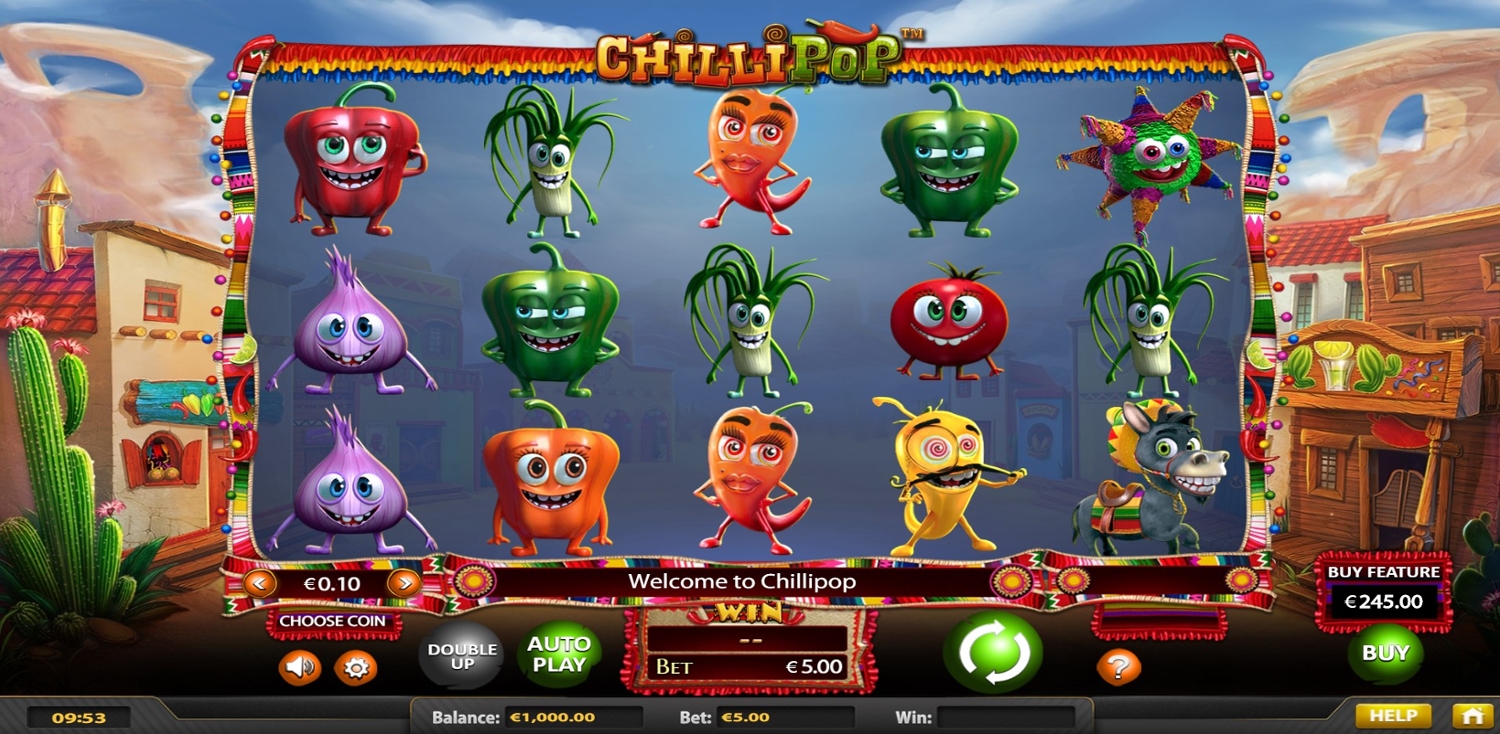 Chilli Pop Slot Gameplay