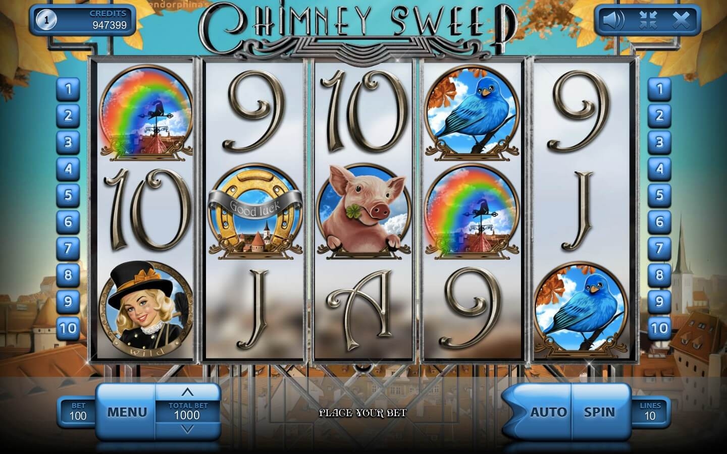 Chimney Sweep Slot Gameplay