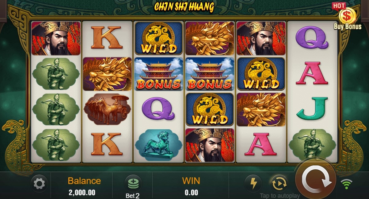 Chin Shi Huang Slot Gameplay