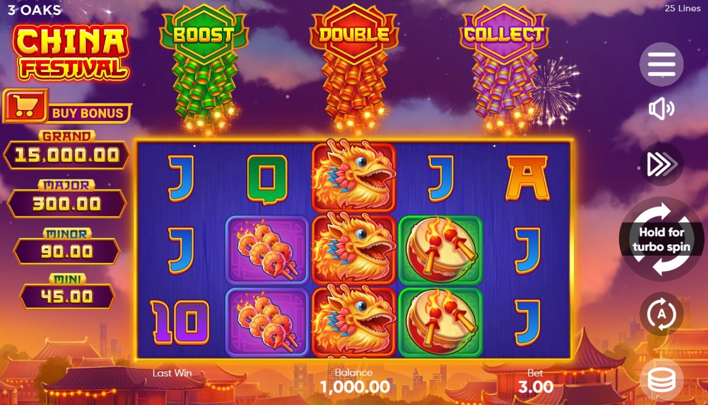 China Festival Slot Gameplay