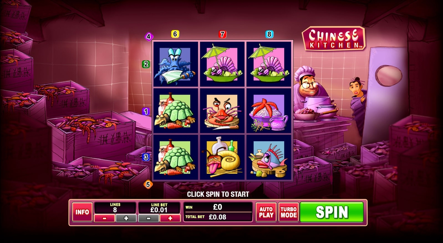 Chinese Kitchen Slot Gameplay
