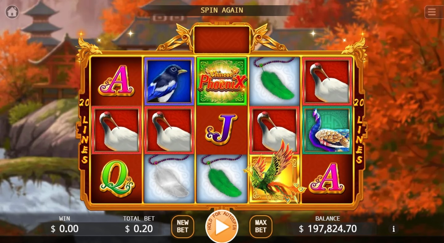 Chinese Phoenix Slot Gameplay