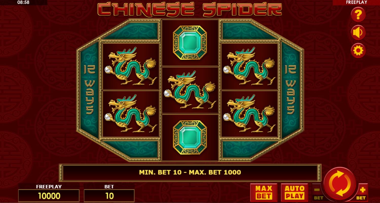 Chinese Spider Slot Gameplay
