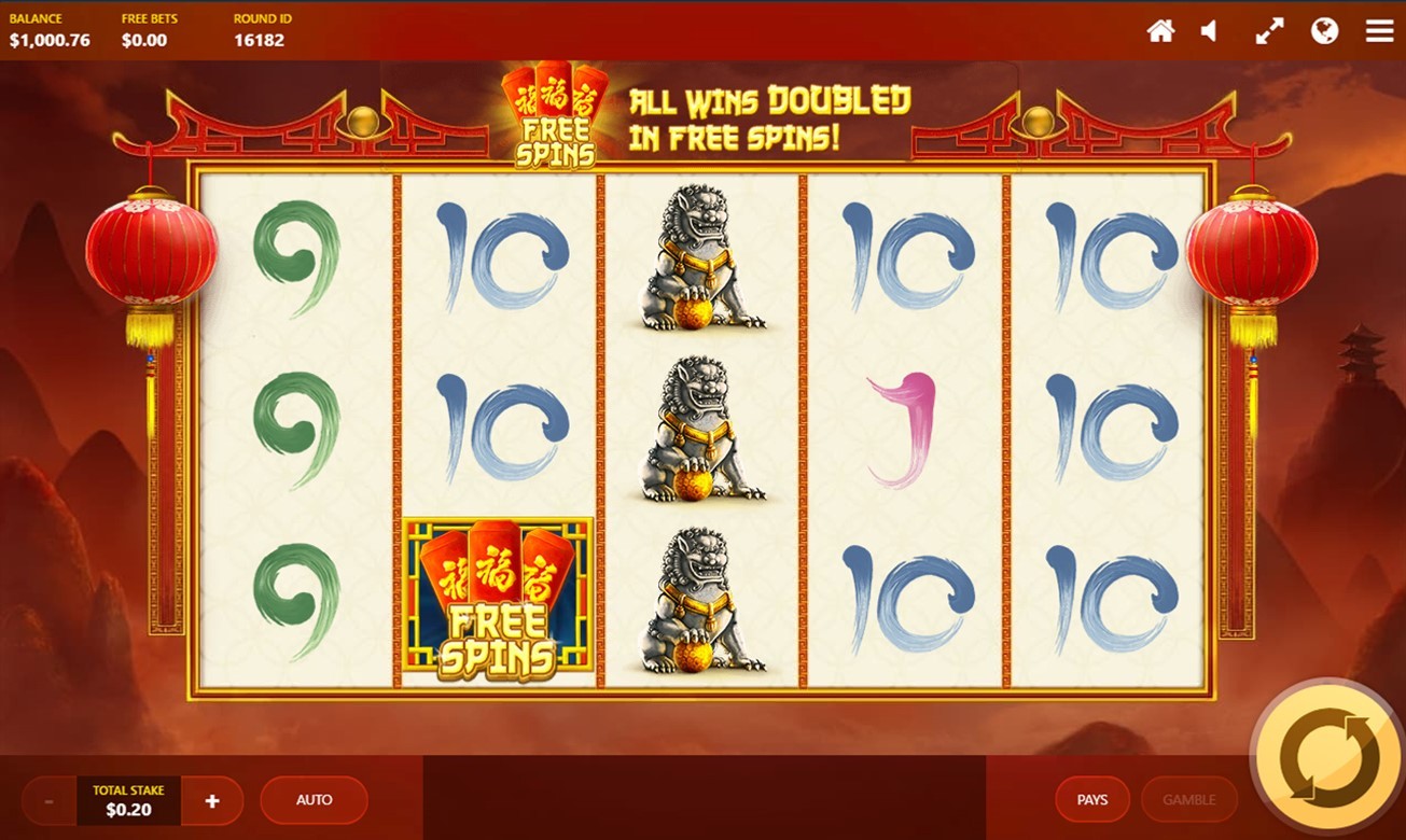 Chinese Treasures Slot Gameplay