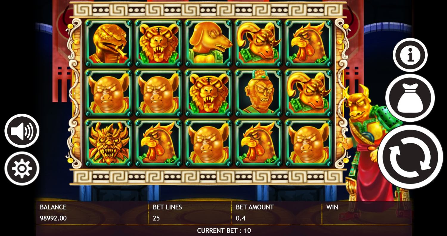 Chinese Zodiac Slot Gameplay