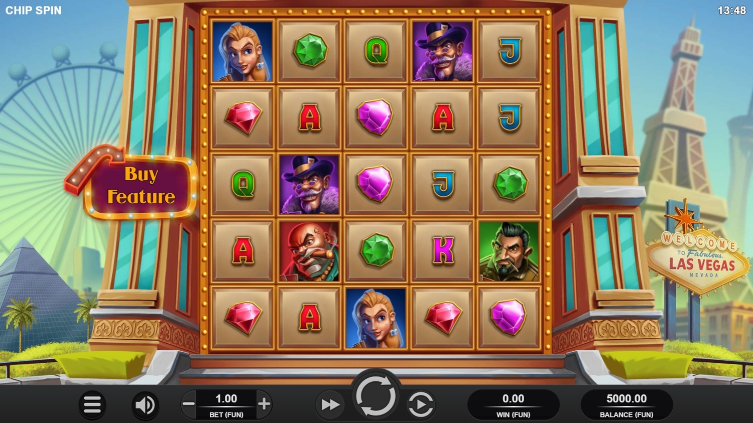 Chip Spin Slot Gameplay