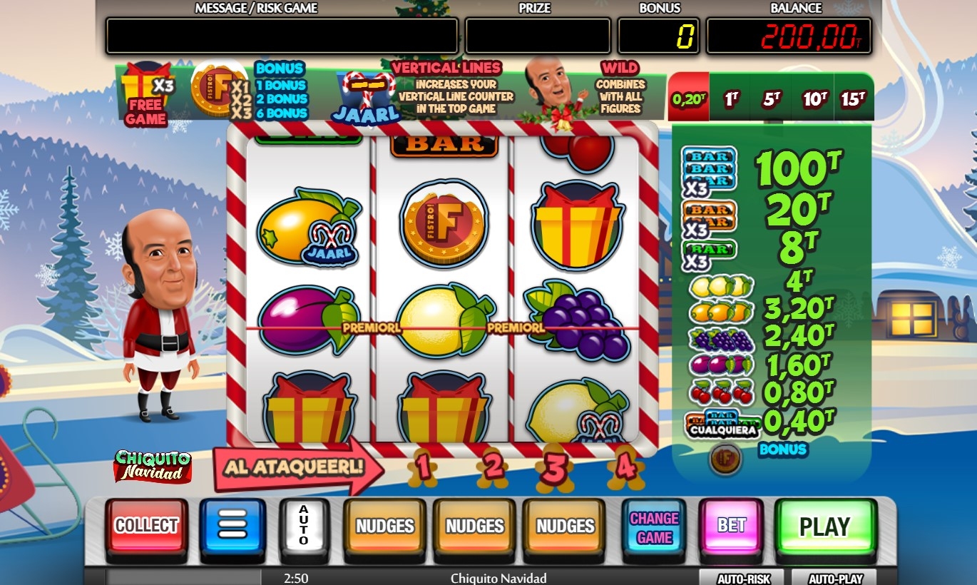 Chiquito Navidad Slot Gameplay
