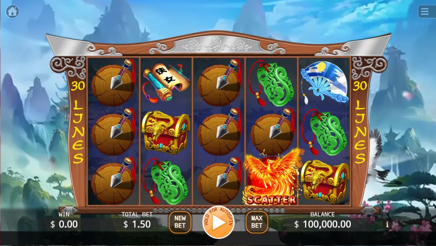 Chivalrous Girl Slot Gameplay