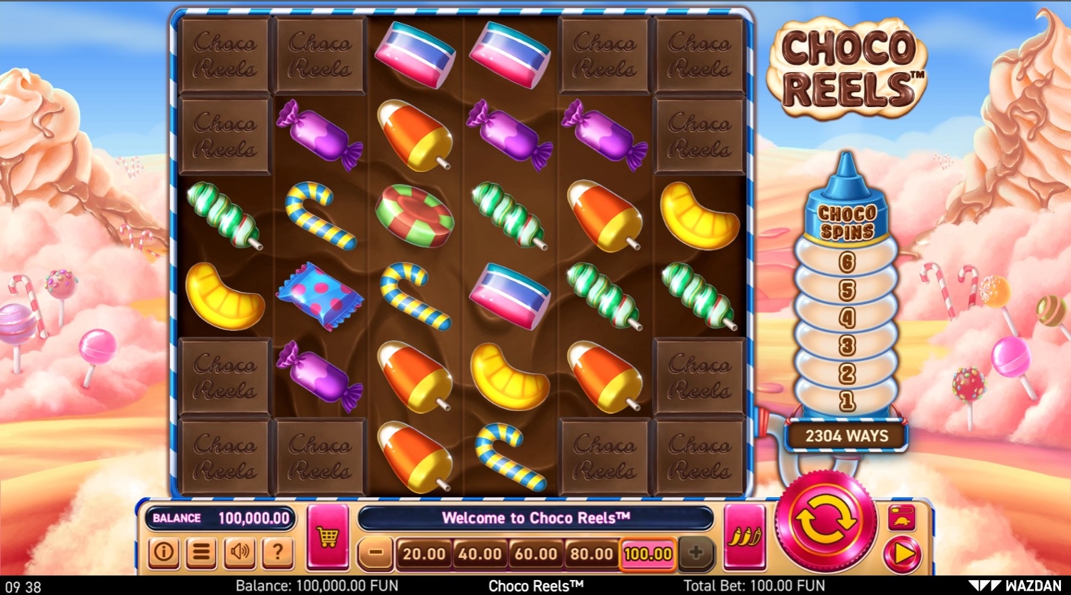 Choco Reels Slot Gameplay