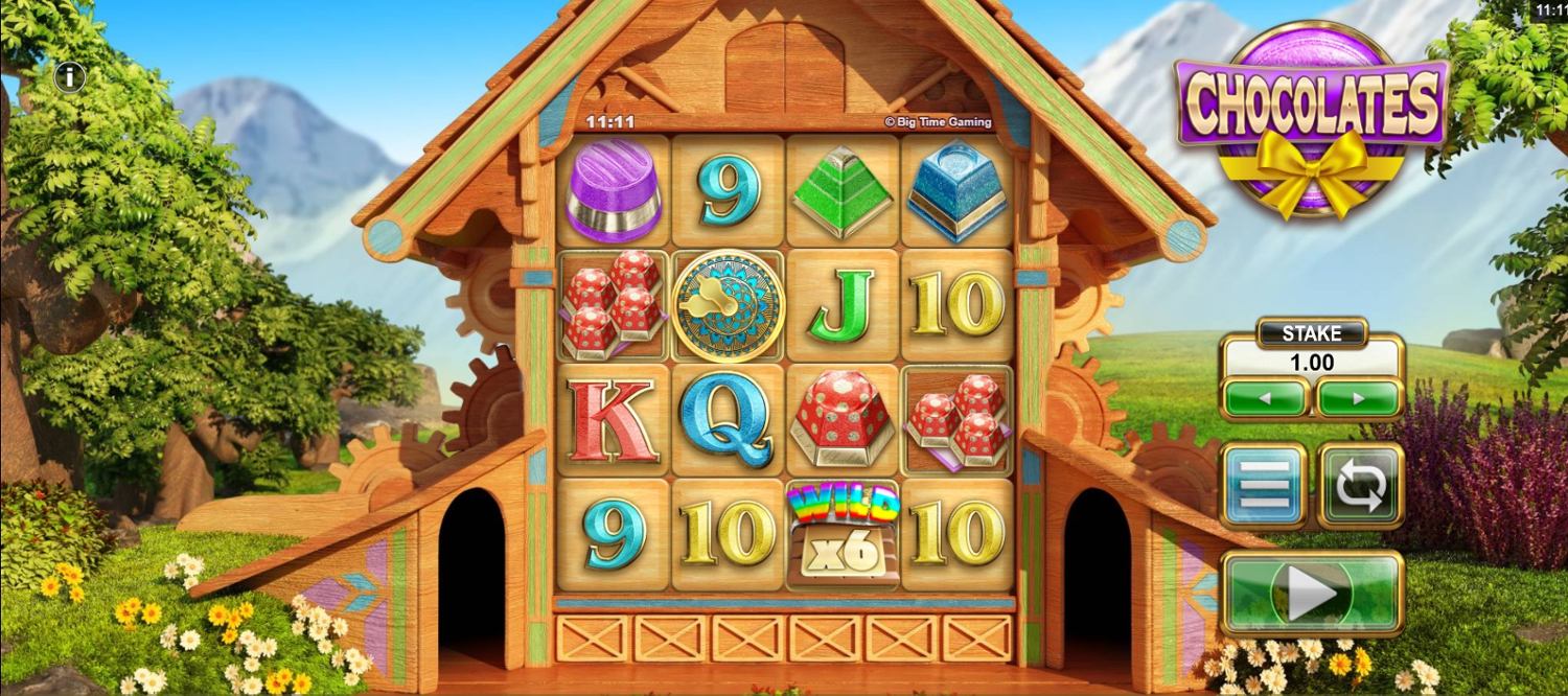 Chocolates Slot Gameplay