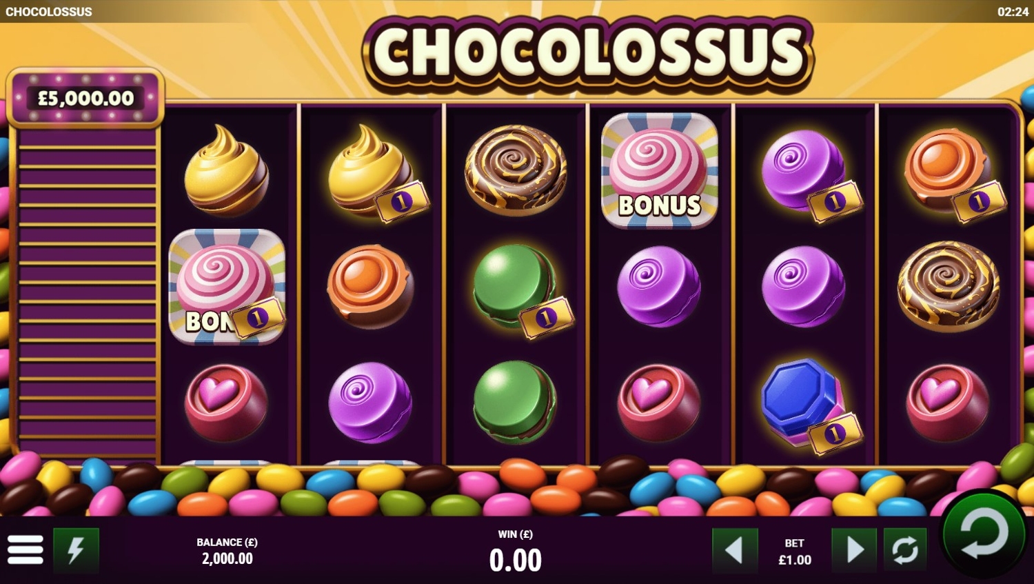 Chocolossus Slot Gameplay