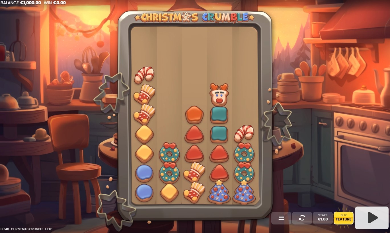 Christmas Crumble Slot Gameplay