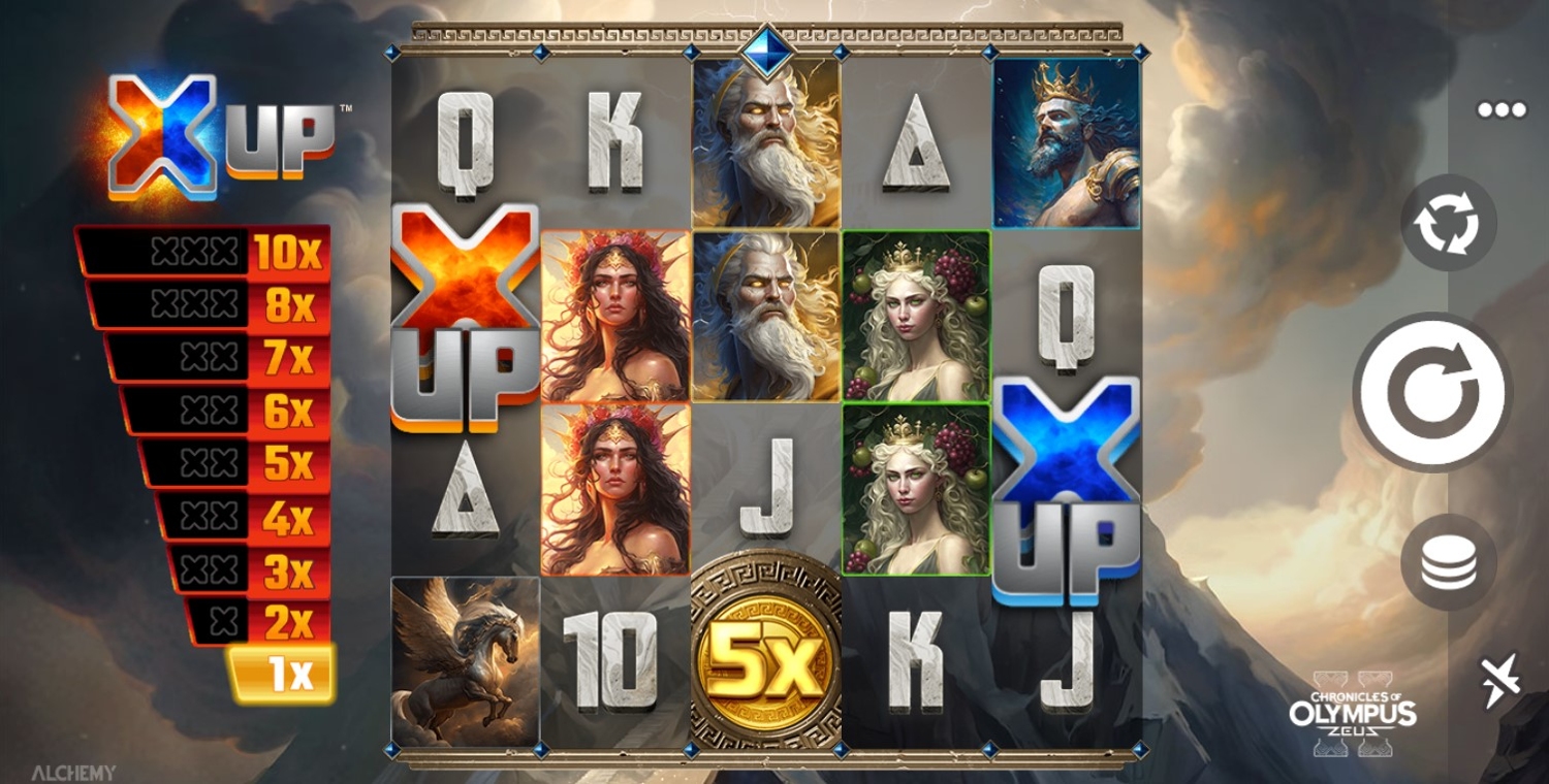 Chronicles of Olympus II“ Zeus Slot Gameplay