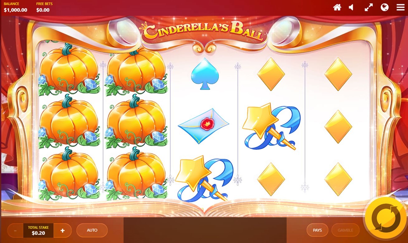 Cinderella's Ball Slot Gameplay